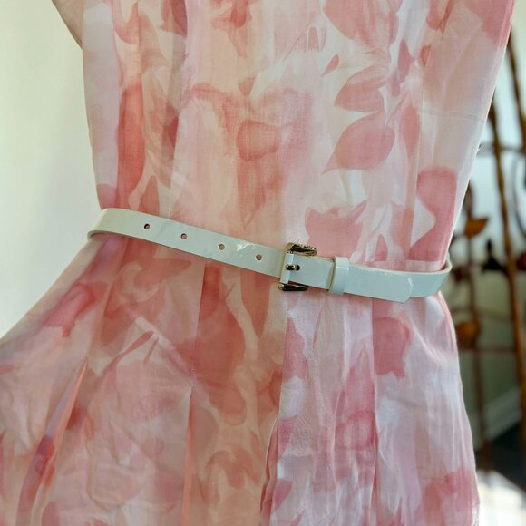 White and Light Pink Summer Dress - Tommy Hilfiger - Picture 3 of 5